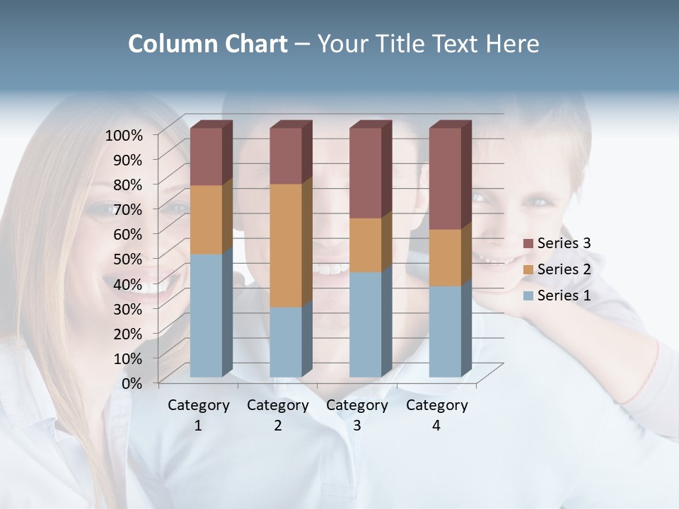 Attractive Portrait People PowerPoint Template