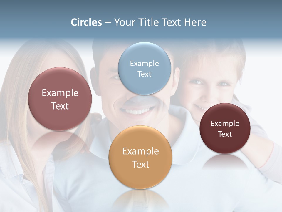 Attractive Portrait People PowerPoint Template