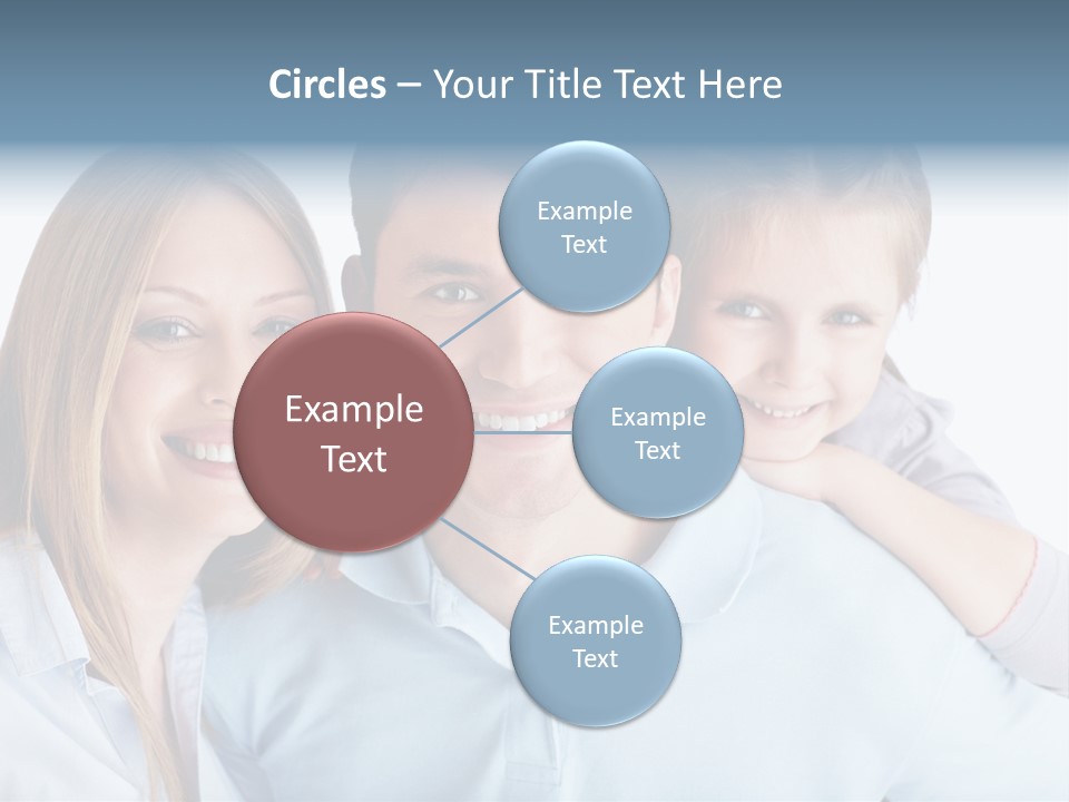 Attractive Portrait People PowerPoint Template
