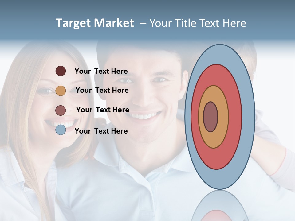 Attractive Portrait People PowerPoint Template