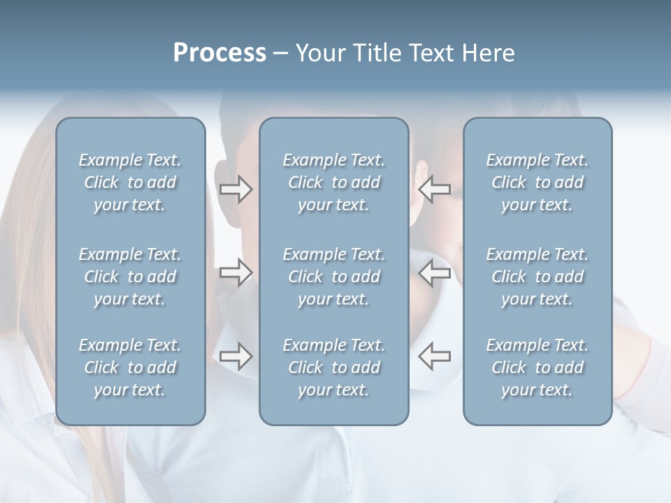 Attractive Portrait People PowerPoint Template