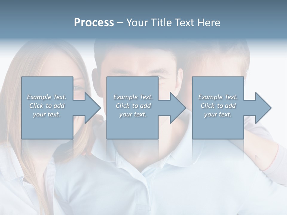 Attractive Portrait People PowerPoint Template