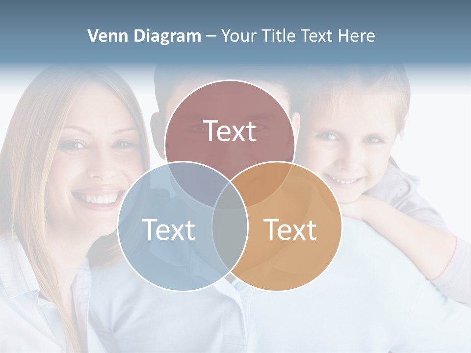 Attractive Portrait People PowerPoint Template