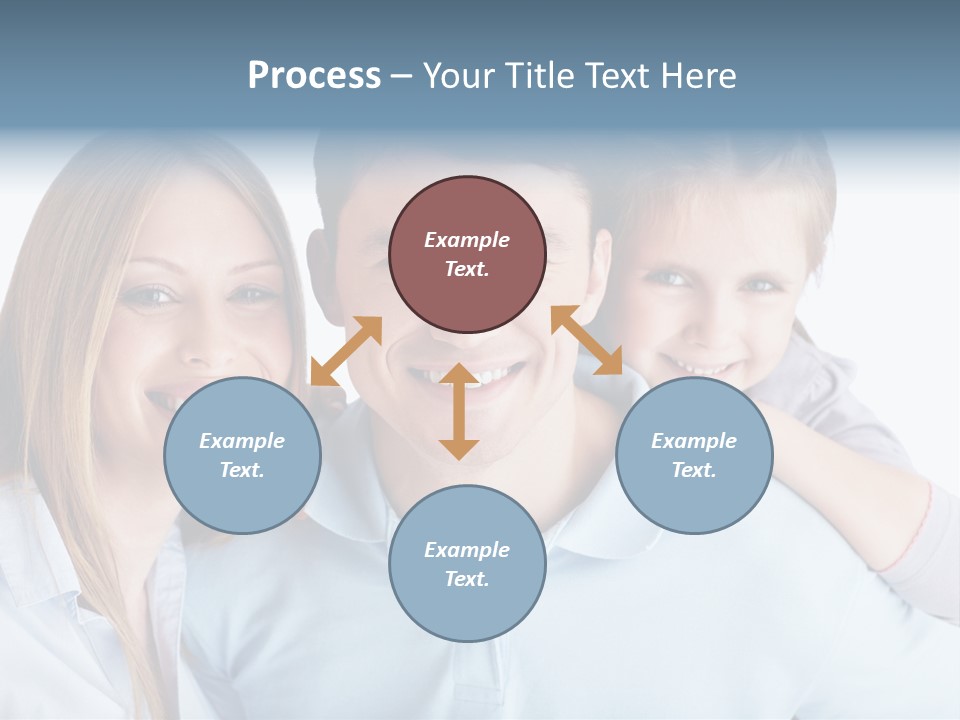 Attractive Portrait People PowerPoint Template