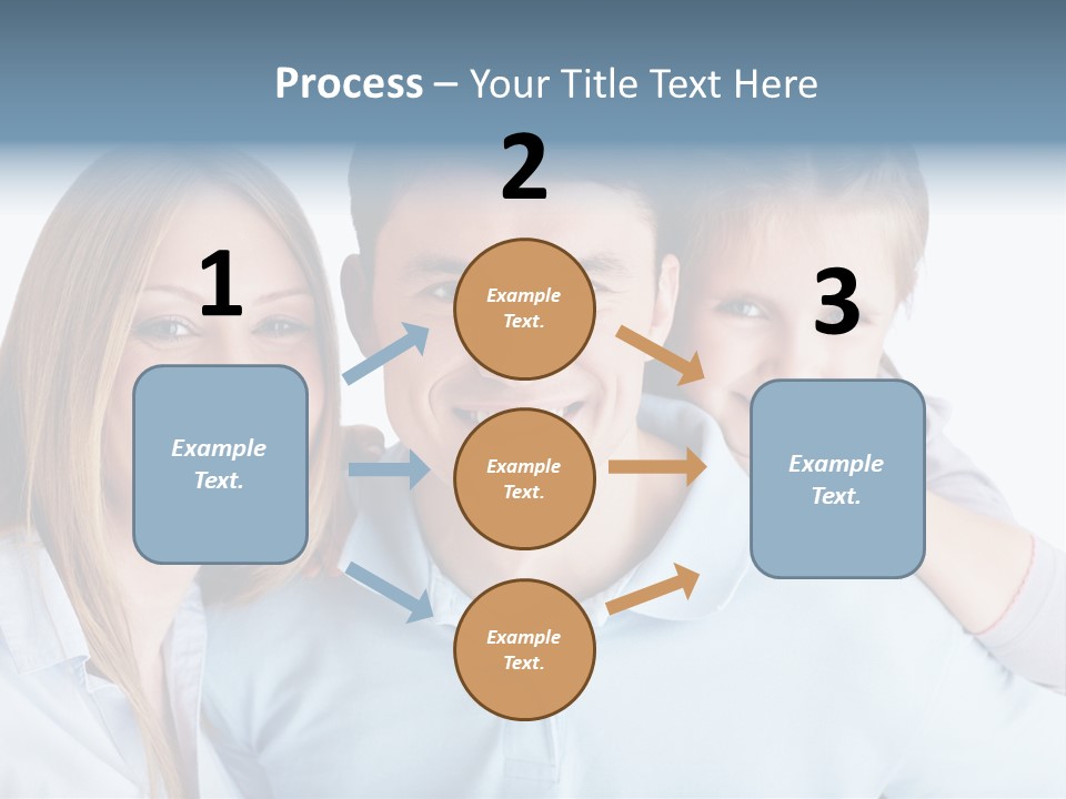 Attractive Portrait People PowerPoint Template