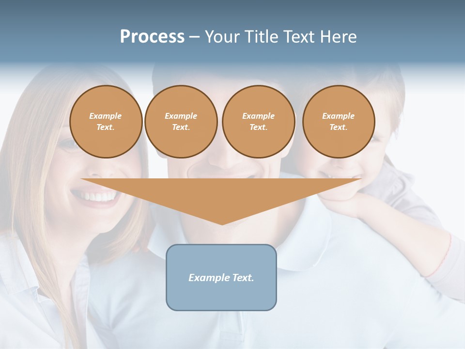 Attractive Portrait People PowerPoint Template