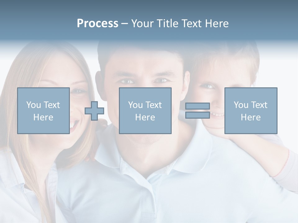 Attractive Portrait People PowerPoint Template