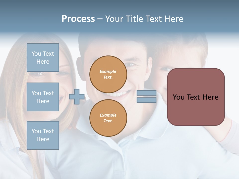 Attractive Portrait People PowerPoint Template