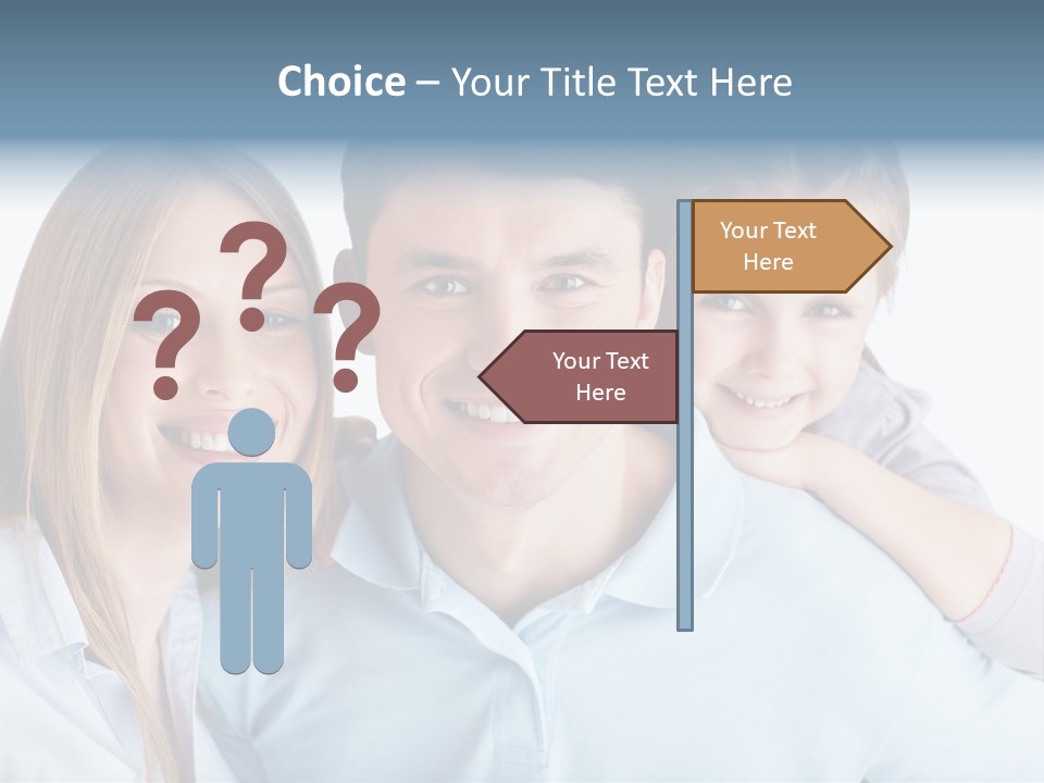 Attractive Portrait People PowerPoint Template
