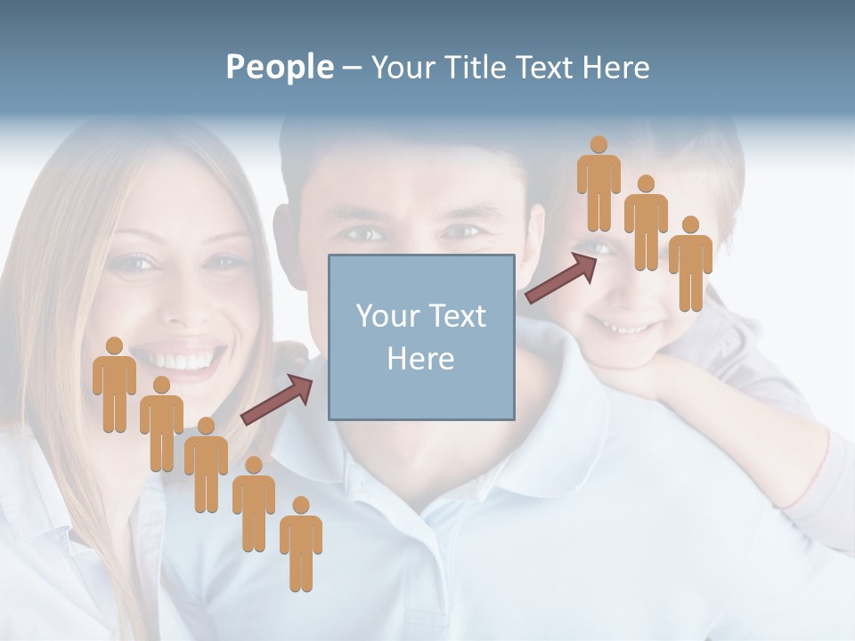 Attractive Portrait People PowerPoint Template