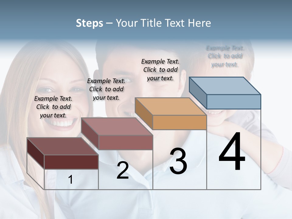 Attractive Portrait People PowerPoint Template