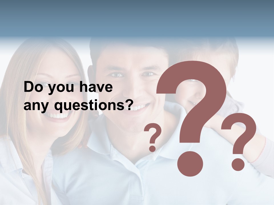 Attractive Portrait People PowerPoint Template