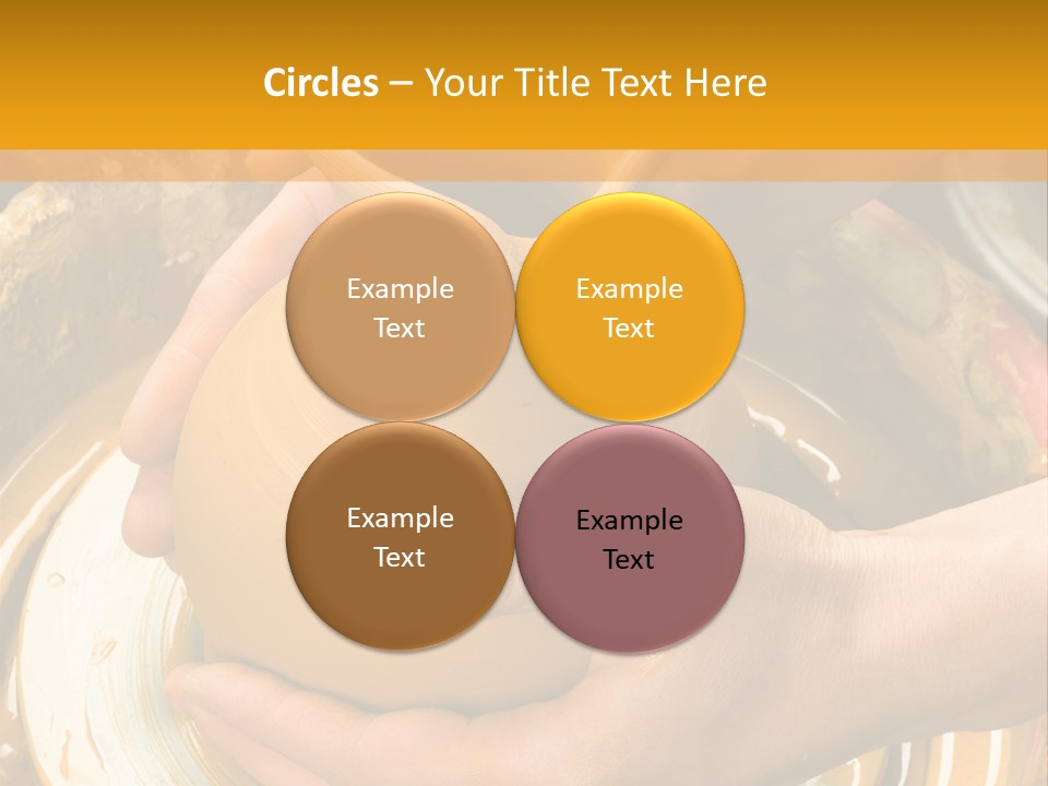 Vessel Woman Dexterity PowerPoint Template