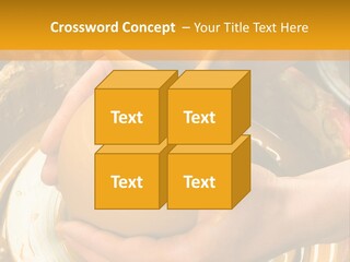 Vessel Woman Dexterity PowerPoint Template
