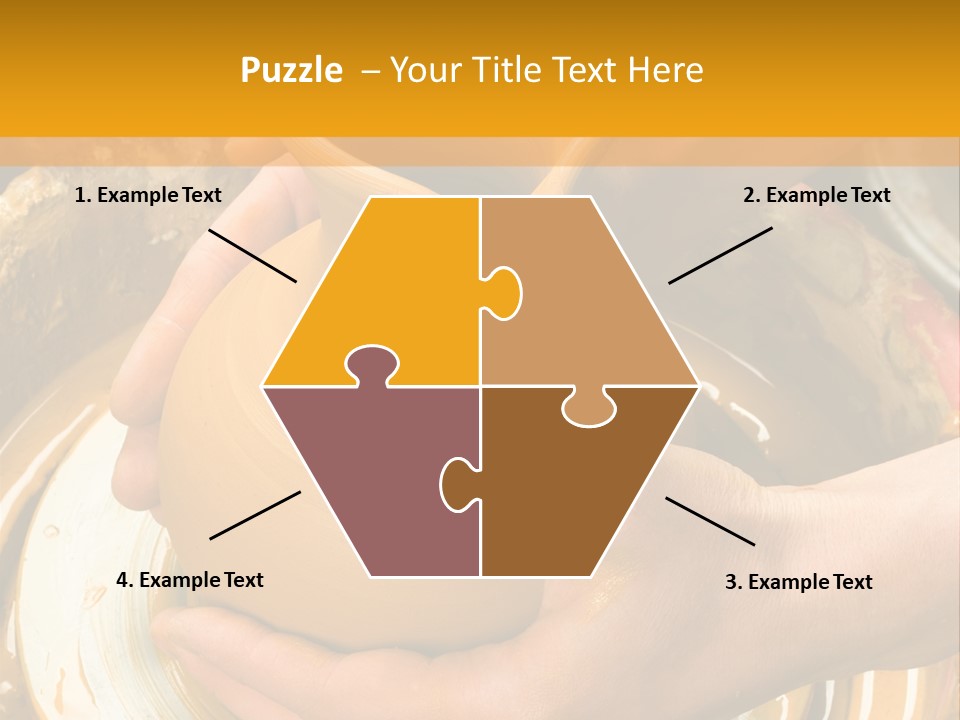 Vessel Woman Dexterity PowerPoint Template