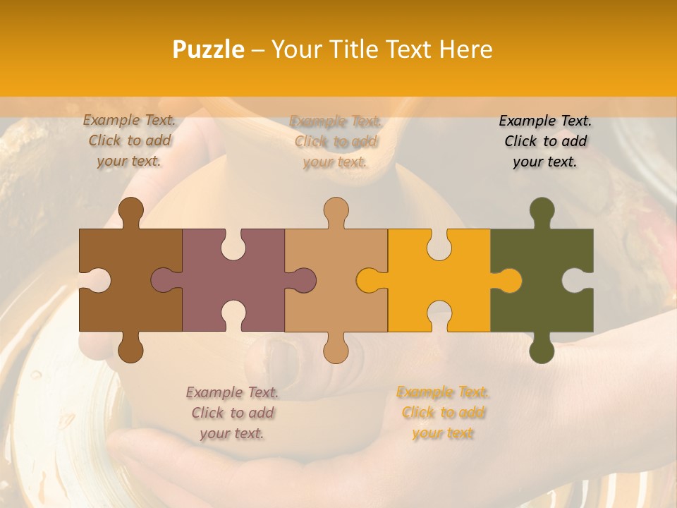 Vessel Woman Dexterity PowerPoint Template