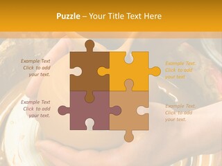 Vessel Woman Dexterity PowerPoint Template