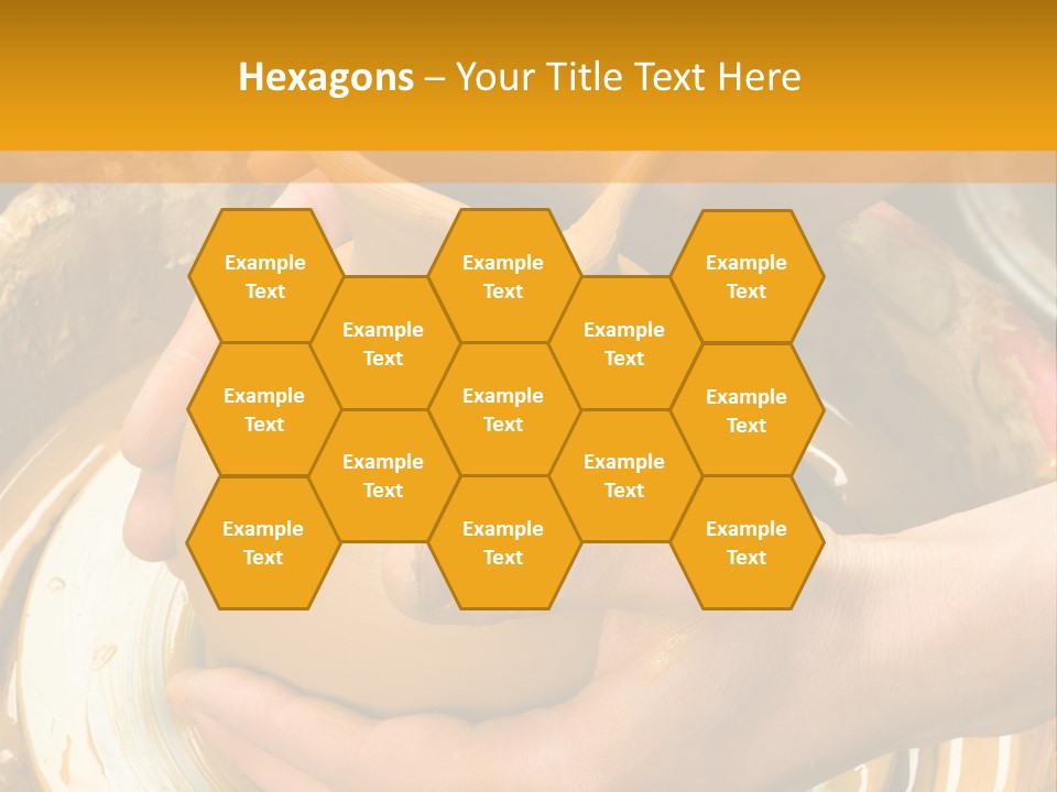 Vessel Woman Dexterity PowerPoint Template