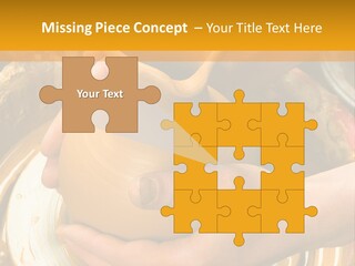 Vessel Woman Dexterity PowerPoint Template