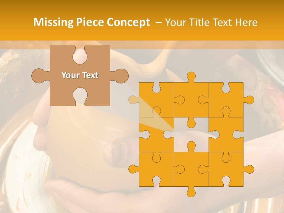 Vessel Woman Dexterity PowerPoint Template