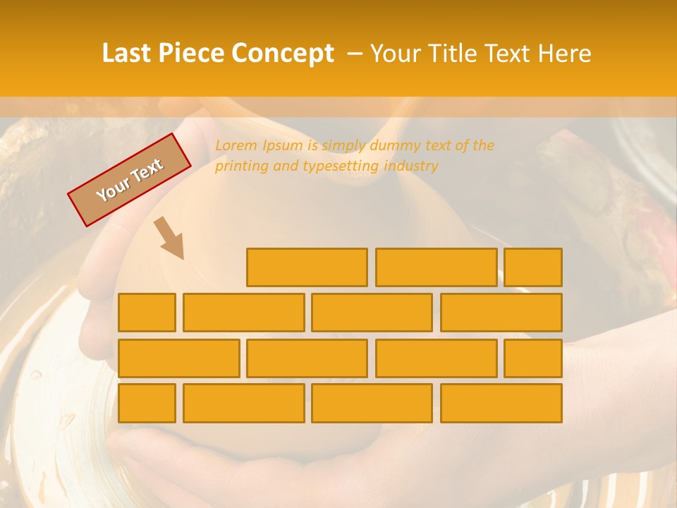 Vessel Woman Dexterity PowerPoint Template