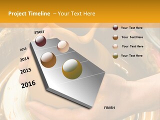 Vessel Woman Dexterity PowerPoint Template