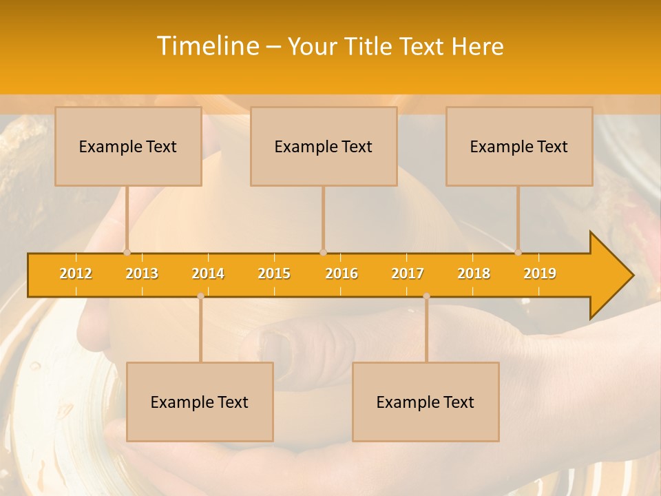 Vessel Woman Dexterity PowerPoint Template
