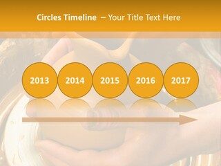 Vessel Woman Dexterity PowerPoint Template