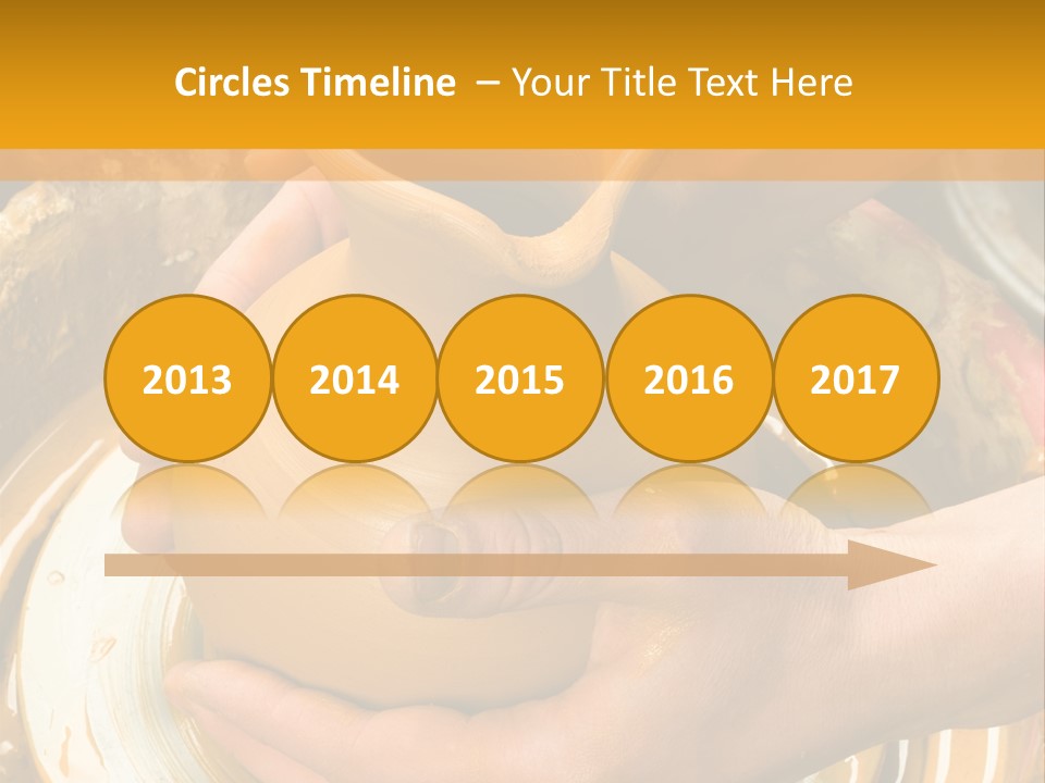 Vessel Woman Dexterity PowerPoint Template