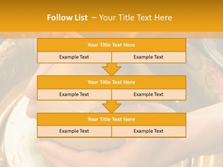 Vessel Woman Dexterity PowerPoint Template