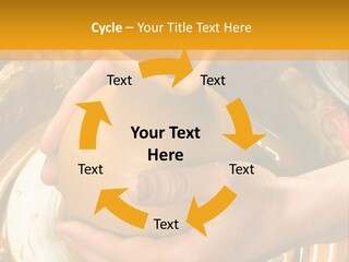 Vessel Woman Dexterity PowerPoint Template