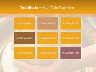 Vessel Woman Dexterity PowerPoint Template