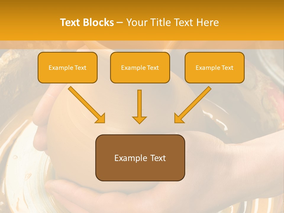 Vessel Woman Dexterity PowerPoint Template