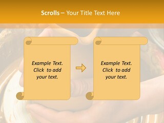 Vessel Woman Dexterity PowerPoint Template