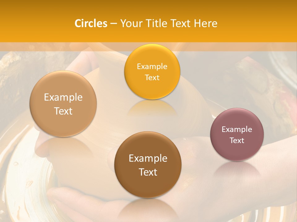 Vessel Woman Dexterity PowerPoint Template