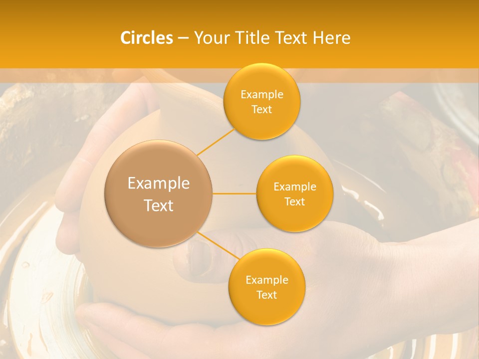 Vessel Woman Dexterity PowerPoint Template