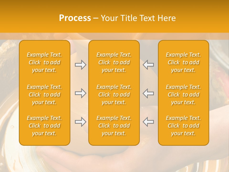 Vessel Woman Dexterity PowerPoint Template