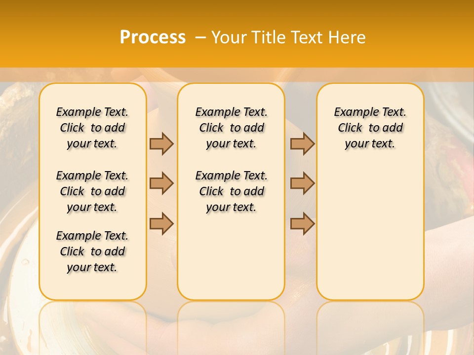 Vessel Woman Dexterity PowerPoint Template