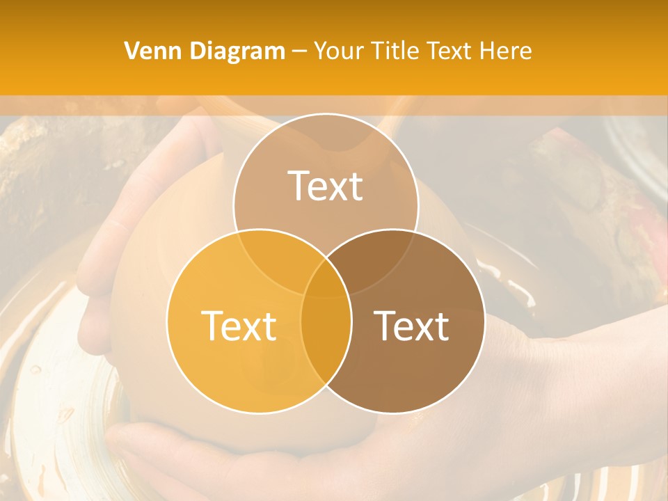 Vessel Woman Dexterity PowerPoint Template