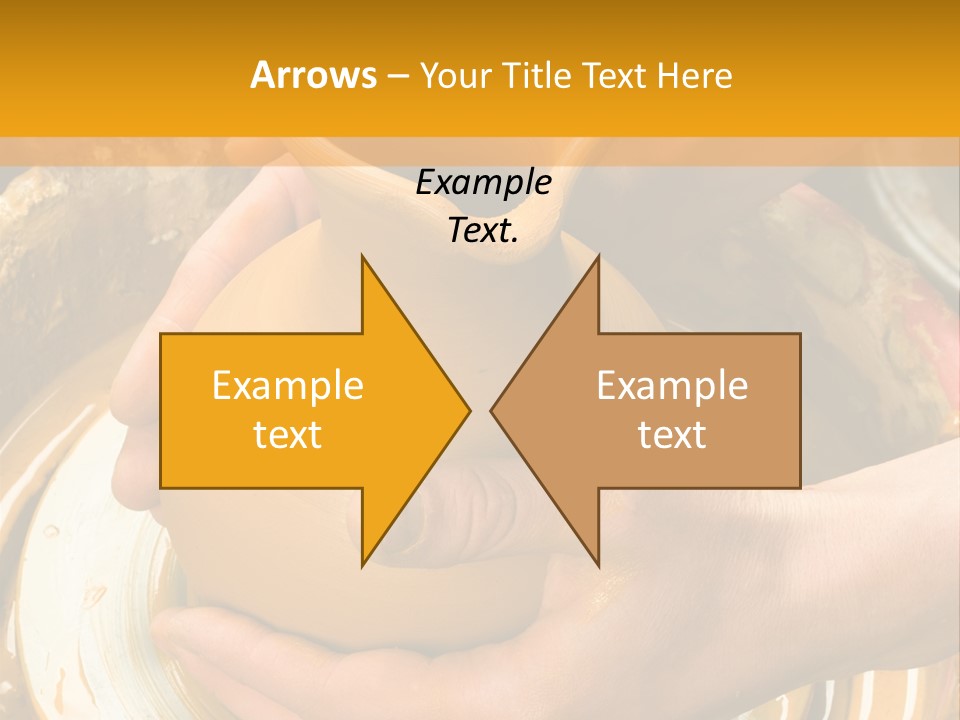 Vessel Woman Dexterity PowerPoint Template