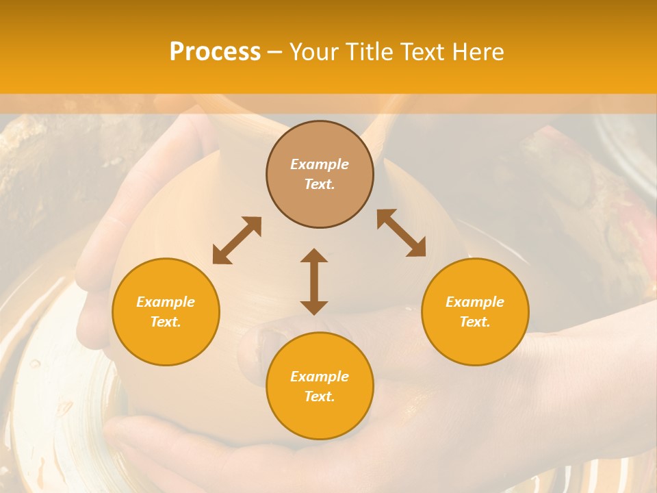 Vessel Woman Dexterity PowerPoint Template