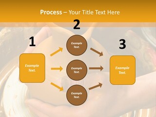 Vessel Woman Dexterity PowerPoint Template
