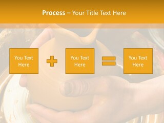 Vessel Woman Dexterity PowerPoint Template