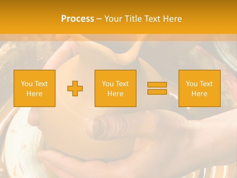 Vessel Woman Dexterity PowerPoint Template