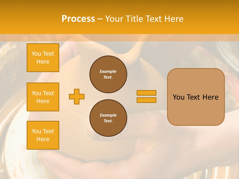 Vessel Woman Dexterity PowerPoint Template