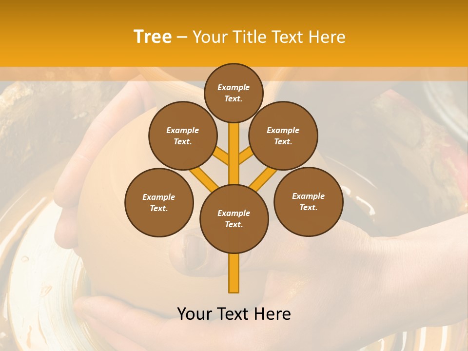 Vessel Woman Dexterity PowerPoint Template