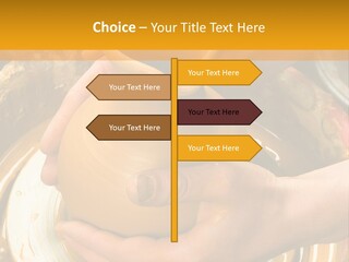 Vessel Woman Dexterity PowerPoint Template