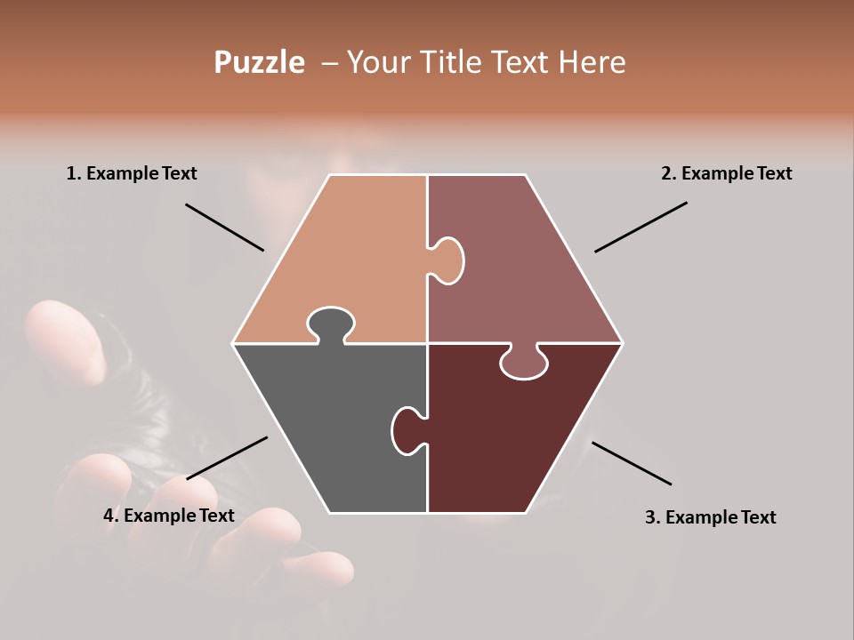 Gangster Robber Face PowerPoint Template