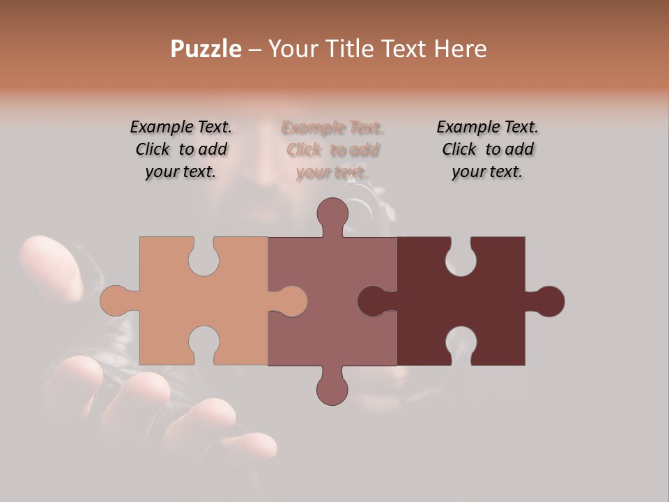 Gangster Robber Face PowerPoint Template