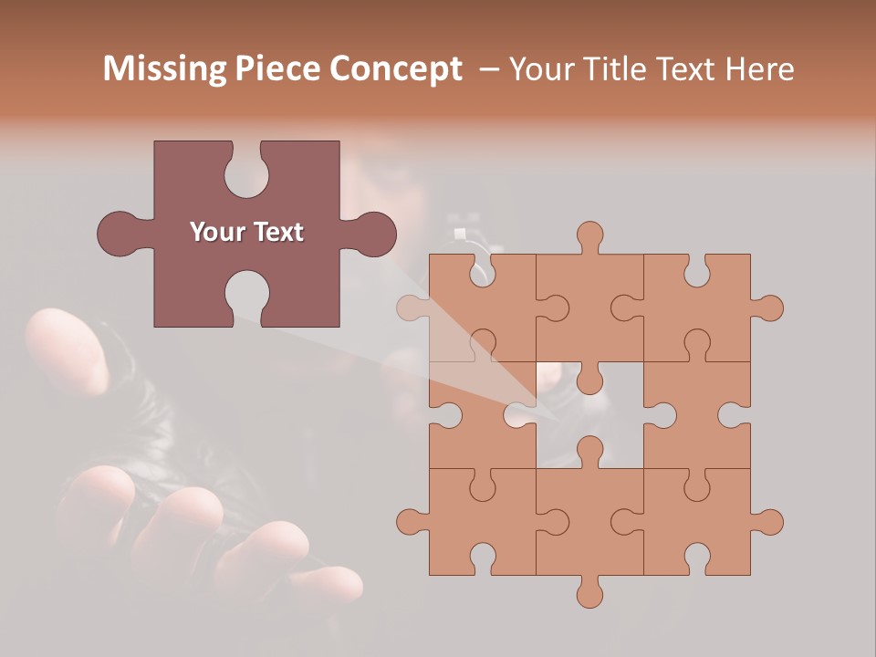 Gangster Robber Face PowerPoint Template